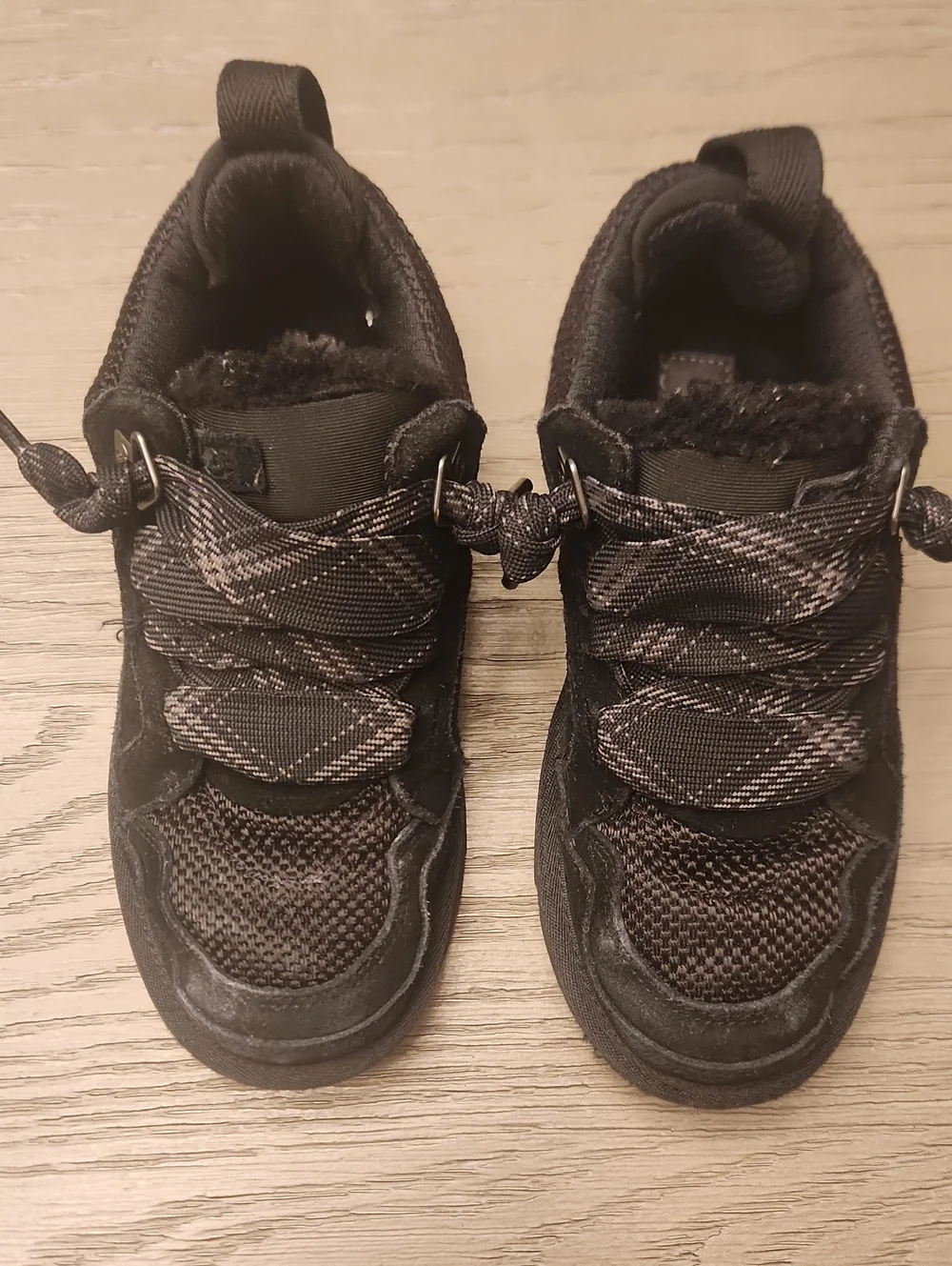 Kids Black UGG Low Lowmel Boots